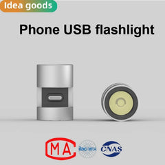 Portable Flashlight 280 High Lumens Phone USB Rechargeable Outdoor Hand Torch Powerful Tactical flashlight Pocket flashlight