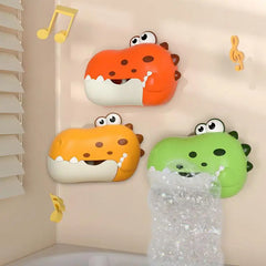 Baby Bath Toy Bathtub Cartoon Automatic Dinosaur Bubble Make Water Game Cute Animals Toddler Water Toys Gift for Newborn