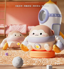 Baby Toys Voice Controlled Electric Rolling Monkeys Singing and Dancing Babies Aged 0-11 Practicing Raising Their Heads