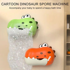 Baby Bath Toy Bathtub Cartoon Automatic Dinosaur Bubble Make Water Game Cute Animals Toddler Water Toys Gift for Newborn