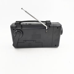 Solar Hand Crank Emergency Radio AM/FM/SW Multi-band With Flashlight, Reading Light, Siren, Mobile Phone Charging Function