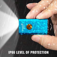 Trustfire Minix Mini EDC Flashlight Keychain 320LM 365nm Uv Lamp Red Light TypeC USB Rechargeable Colourful Gift 2Mode Led Torch