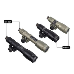Tactical M600 M600A M600C Airsoft Weapon Light Flashlight Hunting Scout Torch Rifle AR15 HK416 Olight Remote Switch